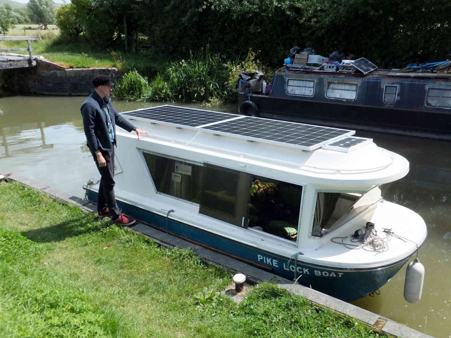 Electric Solar Canal Boating